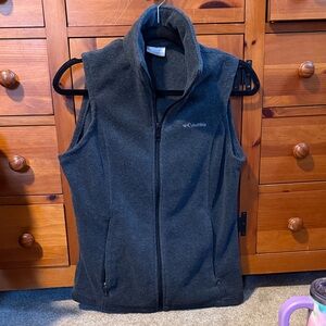 Columbia Charcoal Fleece Vest